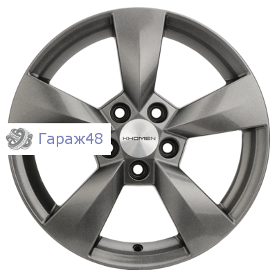 Khomen Wheels KHW1504 Polo R15 / 6J PCD 5x100 ET 40 ЦО 57.1 Литые G-Silver