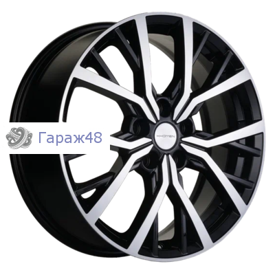 Khomen Wheels KHW1806 CS35/CS35 Plus R18 / 7J PCD 5x110 ET 50 ЦО 63.3 Литые Black-FP