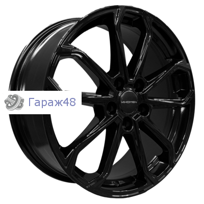 Khomen Wheels KHW1816 Kodiaq/Tiguan/Audi Q3 R18 / 7J PCD 5x112 ET 43 ЦО 57.1 Литые Черный