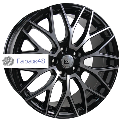 RST R098 (Mazda 6) R18 / 8J PCD 5x114.3 ET 45 ЦО 67.1 Литые Черный с полированной лицевой повехностью