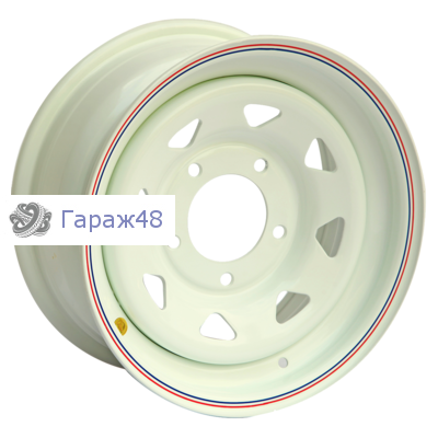 LS ВАЗ Нива R15 / 7J PCD 5x139.7 ET 25 ЦО 98.5 Штампованные Белый