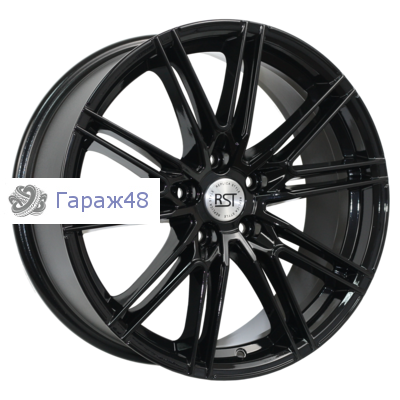 RST R168 Camry, UniV R18 / 8J PCD 5x114.3 ET 50 ЦО 60.1 Литые Черный с полированной лицевой поверхностью