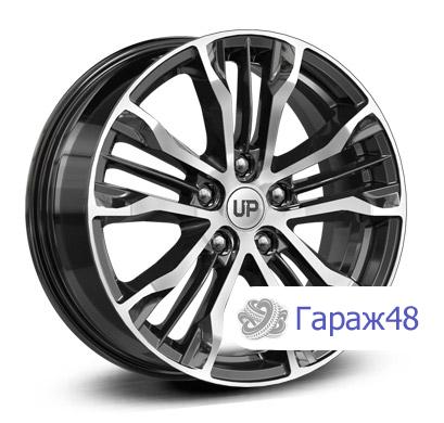 LS Up106 R17 / 7J PCD 5x114.3 ET 35 ЦО 67.1 Литые Черный с полированной лицевой поверхностью