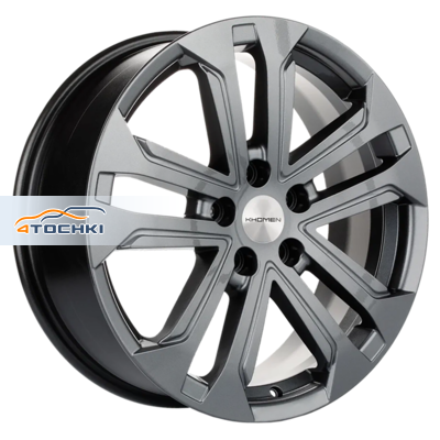 Khomen Wheels KHW1803 Geely Coolray R18 / 7J PCD 5x114.3 ET 53 ЦО 54.1 Литые Графит