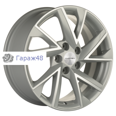 Khomen Wheels KHW1714 Kuga/Focus R17 / 7J PCD 5x108 ET 50 ЦО 63.3 Литые F-Silver-FP