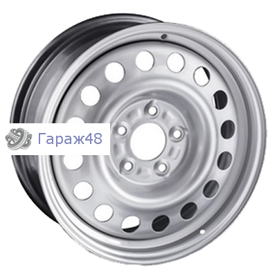 Trebl X40031 R16 / 6.5J PCD 4x108 ET 37.5 ЦО 63.3 Штампованные Серебристый