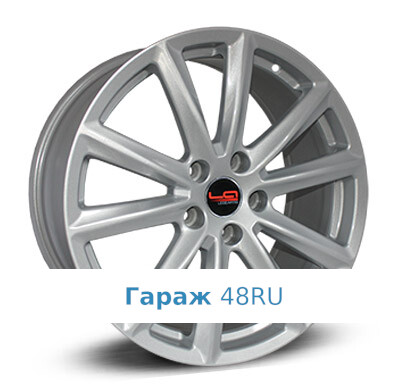 LegeArtis LX53 R18 / 8J PCD 5x114.3 ET 45 ЦО 60.1 Литые Серебристый