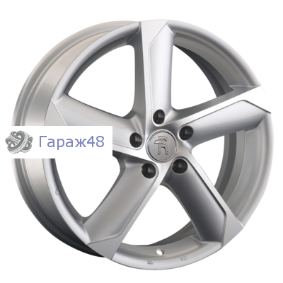 Replay NS215 R18 / 7J PCD 5x114.3 ET 47 ЦО 66.1 Литые Серебристый с полированной лицевой поверхностью