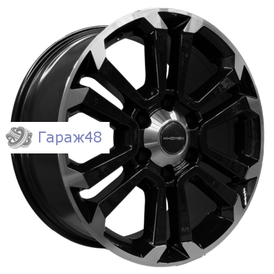 Khomen Wheels KHW1817 Mohave R18 / 7.5J PCD 6x114.3 ET 38 ЦО 67.1 Литые Black-FP