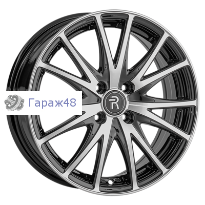 Replay HND392 R16 / 6J PCD 4x100 ET 49 ЦО 54.1 Литые Черный с полированной лицевой поверхностью
