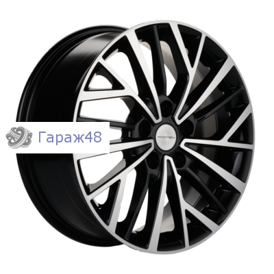 Khomen Wheels KHW1717 Chery Tiggo 3/Tiggo 3 Pro R17 / 7J PCD 5x108 ET 40 ЦО 60.1 Литые Black-FP