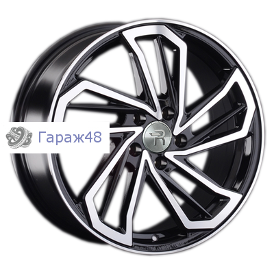 Replay B204 R18 / 7.5J PCD 5x112 ET 51 ЦО 66.6 Литые Черный с полированной лицевой поверхностью