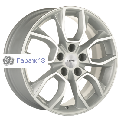 Khomen Wheels KHW1713 Tucson R17 / 7J PCD 5x114.3 ET 51 ЦО 67.1 Литые F-Silver-FP