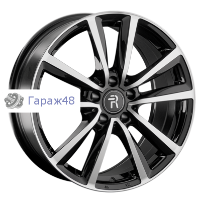 Replay B304 R18 / 7.5J PCD 5x112 ET 25 ЦО 66.6 Литые Черный с полированной лицевой поверхностью