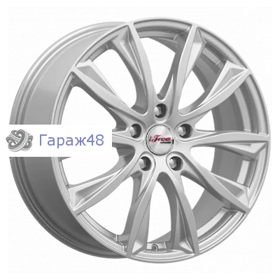 iFree Каzантип КС684М R18 / 7.5J PCD 5x115 ET 44 ЦО 70.2 Литые Серебристый