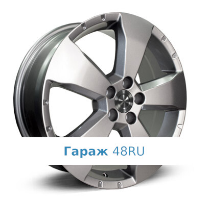 LegeArtis SB18 R17 / 7J PCD 5x100 ET 48 ЦО 56.1 Литые Графит