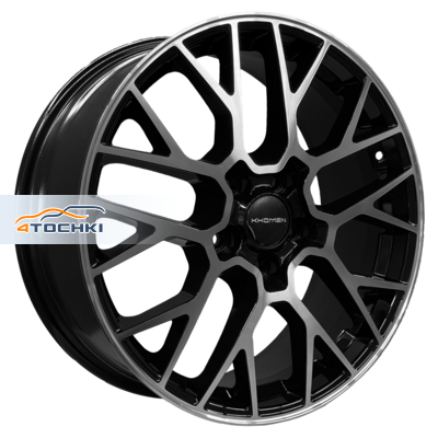 Khomen Wheels KHW1818 Tucson R18 / 7J PCD 5x114.3 ET 51 ЦО 67.1 Литые Black-FP