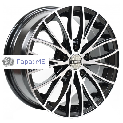 Neo 671 R16 / 6.5J PCD 5x108 ET 40 ЦО 54.1 Литые Черный с полированной лицевой повехностью