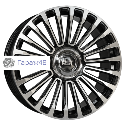 RST R2101FF Range Rover IV L405 Facelift [2017 .. 2021] R21 / 9.5J PCD 5x120 ET 45 ЦО 72.6 Литые Черный с полированной лицевой повехностью