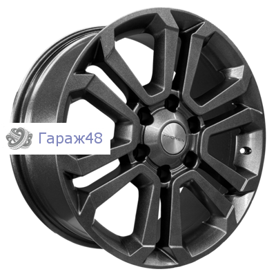 Khomen Wheels KHW1817 Fortuner/Hilux R18 / 7.5J PCD 6x139.7 ET 30 ЦО 106.1 Литые Графит