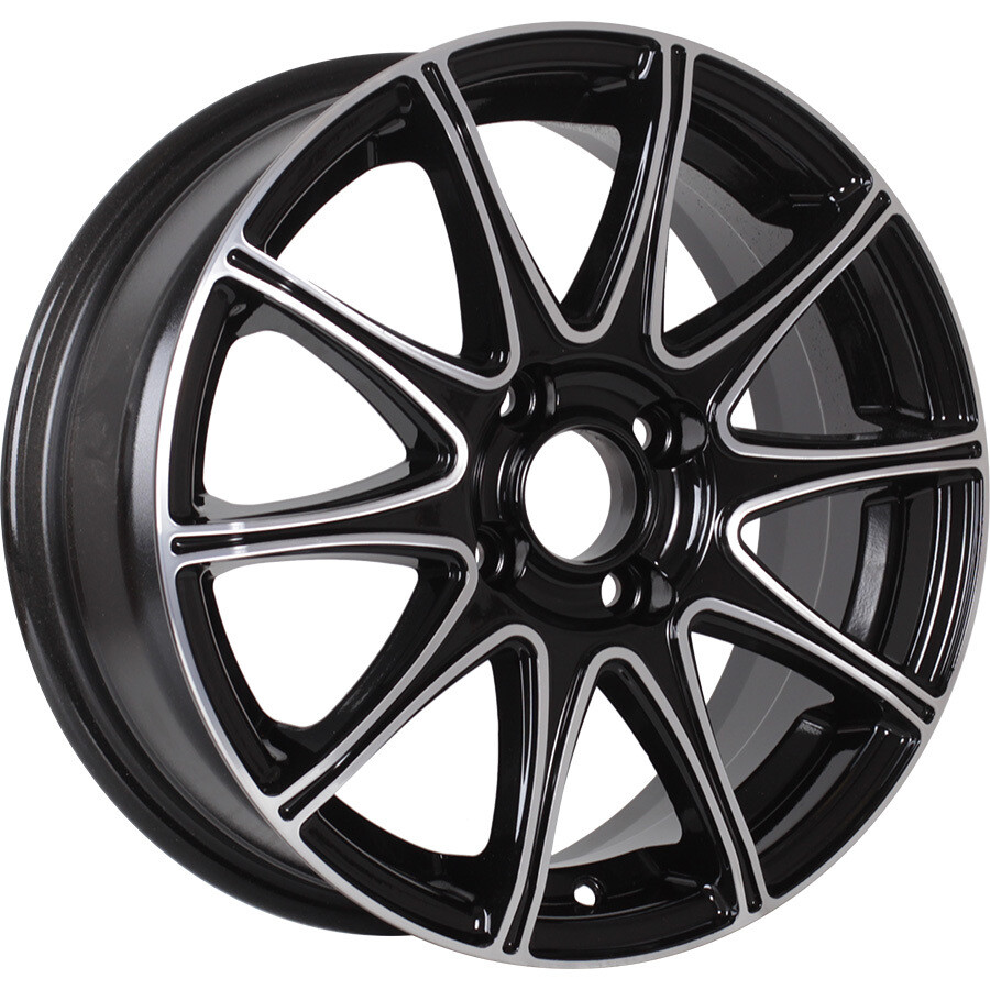 Venti 1516 R15 / 6J PCD 5x100 ET 40 ЦО 57.1 Литые Черный с полированной  лицевой поверхностью купить в Воронеже. Цены и фото в интернет-магазин  Гараж. | Гараж48