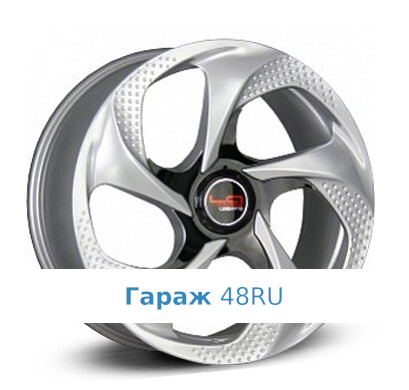 LegeArtis MB502 R18 / 8.5J PCD 5x112 ET 48 ЦО 66.6 Литые Серебристый