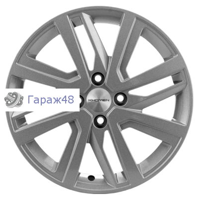 Khomen Wheels KHW1609 Rio I/Solaris I R16 / 6J PCD 4x100 ET 48 ЦО 54.1 Литые F-Silver