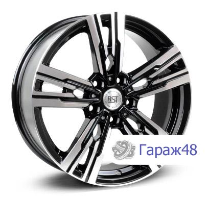 RST R228 R18 / 8J PCD 5x108 ET 50 ЦО 63.4 Литые Черный с полированной лицевой поверхностью