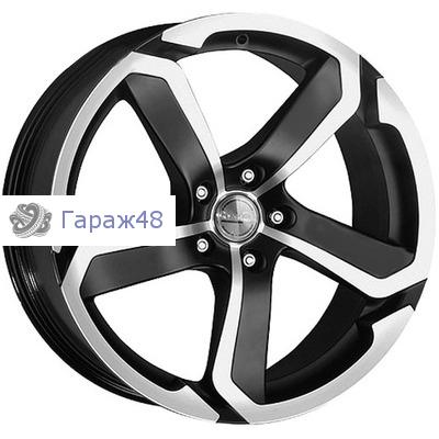 Skad Аллигатор КЛ132 R15 / 6J PCD 4x98 ET 38 ЦО 58.6 Литые Черный с полированной лицевой поверхностью