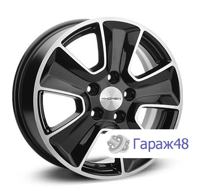 LS 1601 R16 / 6.5J PCD 5x114.3 ET 50 ЦО 66.1 Литые Черный с полированной лицевой поверхностью