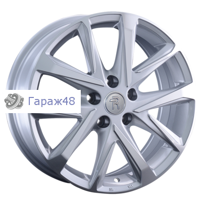 Replay KI270 R17 / 7J PCD 5x114.3 ET 48 ЦО 67.1 Литые Серебристый с полированной лицевой поверхностью