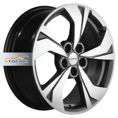 Khomen Wheels KHW1724 JAC J7 R17 / 7J PCD 5x114.3 ET 48 ЦО 67.1 Литые Gray-FP