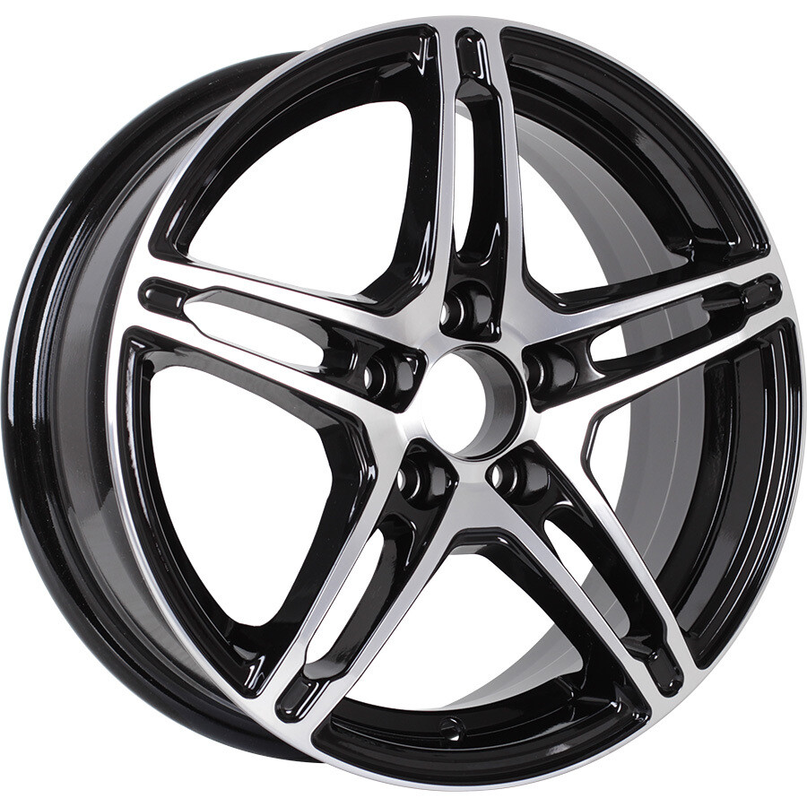 Venti 1518 V R15 / 6J PCD 4x98 ET 40 ЦО 58.6 Литые Черный с полированной лицевой повехностью