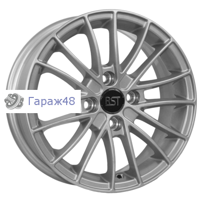 RST R034 R14 / 5.5J PCD 4x98 ET 35 ЦО 58.6 Литые Серебристый