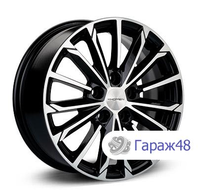 LS 1611 R16 / 6.5J PCD 5x114.3 ET 45 ЦО 67.1 Литые Черный с полированной лицевой поверхностью