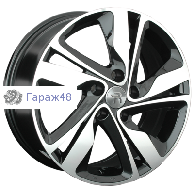 Replay HND157 R17 / 7J PCD 5x114.3 ET 53 ЦО 67.1 Литые Черный с полированной лицевой поверхностью