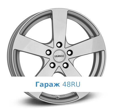 Dezent TD R15 / 6J PCD 5x114.3 ET 46 ЦО 67.1 Литые Серебристый