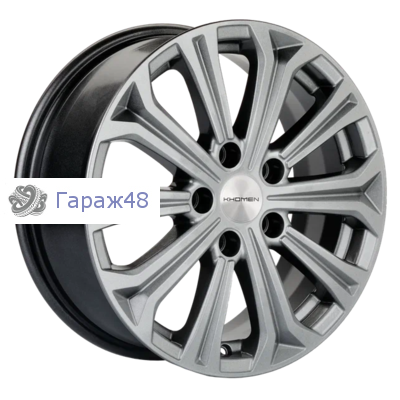 Khomen Wheels KHW1610 Focus R16 / 6.5J PCD 5x108 ET 50 ЦО 63.3 Литые G-Silver