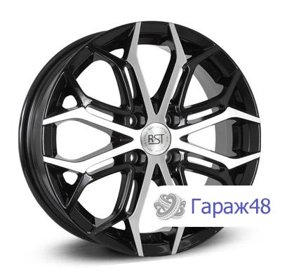 RST R126 R16 / 6J PCD 4x98 ET 33 ЦО 58.6 Литые Черный с полированной лицевой поверхностью
