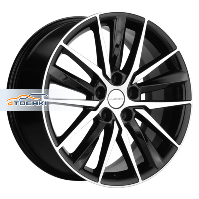 Khomen Wheels KHW1807 Chery Tiggo 8/8 Pro R18 / 8J PCD 5x108 ET 47 ЦО 60.1 Литые Black-FP