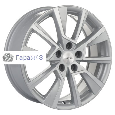 Khomen Wheels KHW1802 Changan/Geely/Lexus/Suzuki/Toyota R18 / 7J PCD 5x114.3 ET 45 ЦО 60.1 Литые F-Silver-FP