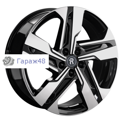 Replay KI373 R19 / 7.5J PCD 5x114.3 ET 51 ЦО 67.1 Литые Черный с полированной лицевой поверхностью