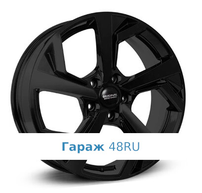 Skad KL-328 R18 / 7J PCD 5x108 ET 35 ЦО 67.1 Литые Черный матовый