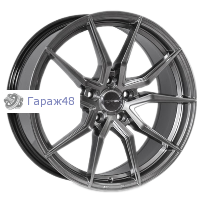 PDW Spyder (5007) R17 / 7.5J PCD 5x114.3 ET 40 ЦО 67.1 Литые Хром с черными вставками