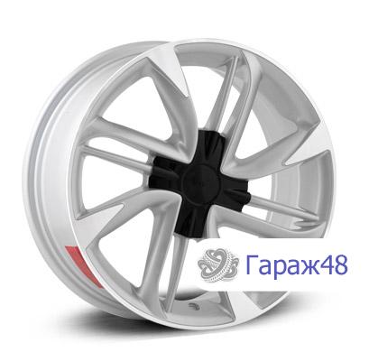LegeArtis GM506 R15 / 6.5J PCD 4x100 ET 40 ЦО 56.6 Литые Серебристый с полированной лицевой поверхностью