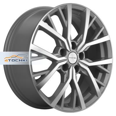 Khomen Wheels KHW1806 Dargo/Jolion R18 / 7J PCD 5x114.3 ET 37 ЦО 66.5 Литые F-Silver-FP