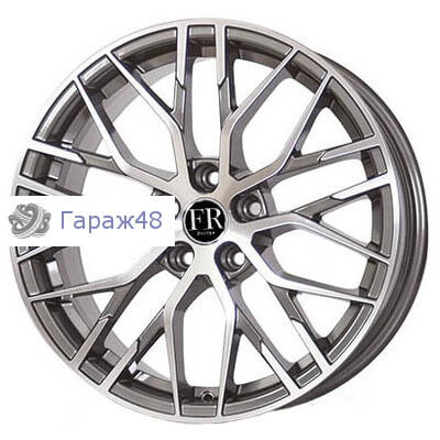 Replica A170T R18 / 8J PCD 5x112 ET 35 ЦО 66.45 Литые Графит с полированной лицевой поверхностью