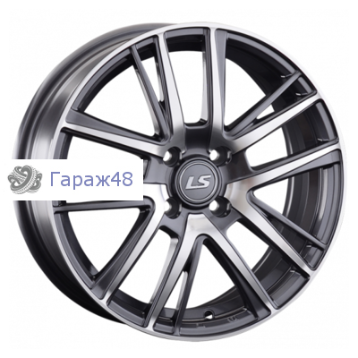 LS 917 R17 / 6.5J PCD 4x100 ET 41 ЦО 60.1 Литые Графит с полированной лицевой поверхностью