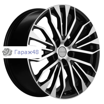 Khomen Wheels KHW2009 Exeed VX R20 / 8.5J PCD 5x108 ET 36 ЦО 65.1 Литые Black-FP