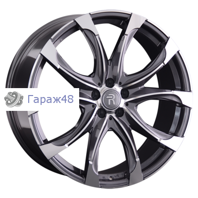 Replay B223 R22 / 9.5J PCD 5x112 ET 32 ЦО 66.6 Литые Графит с полированной лицевой поверхностью